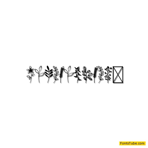 Floralipart2 Font