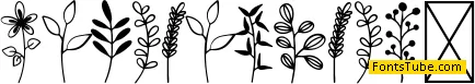 Floralipart2 Font