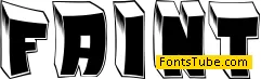 Faint Font Family