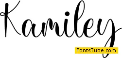 Kamiley Font