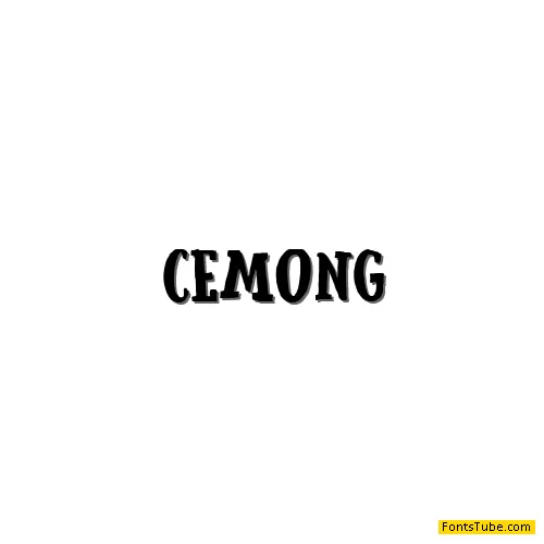 Cemong Font