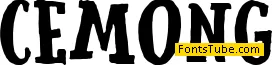 Cemong Font