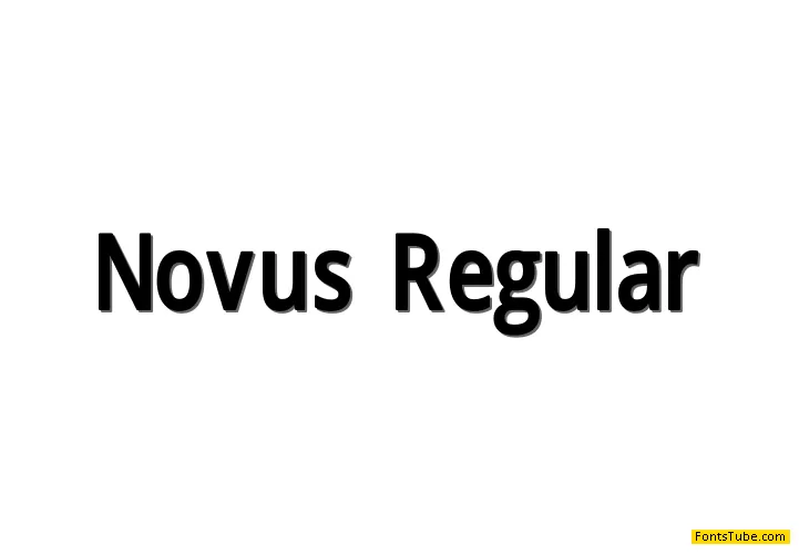 Novus Font Family