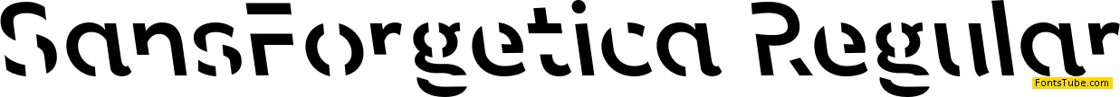 Sans Forgetica Font