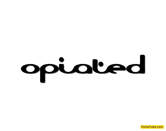 Opiated BRK Font