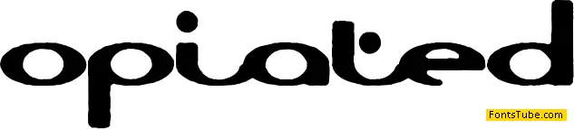 Opiated BRK Font