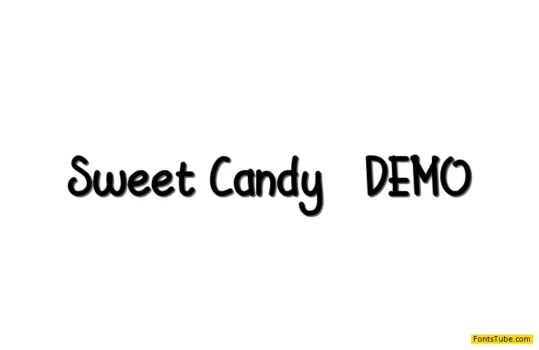 Sweet Candy DEMO Font