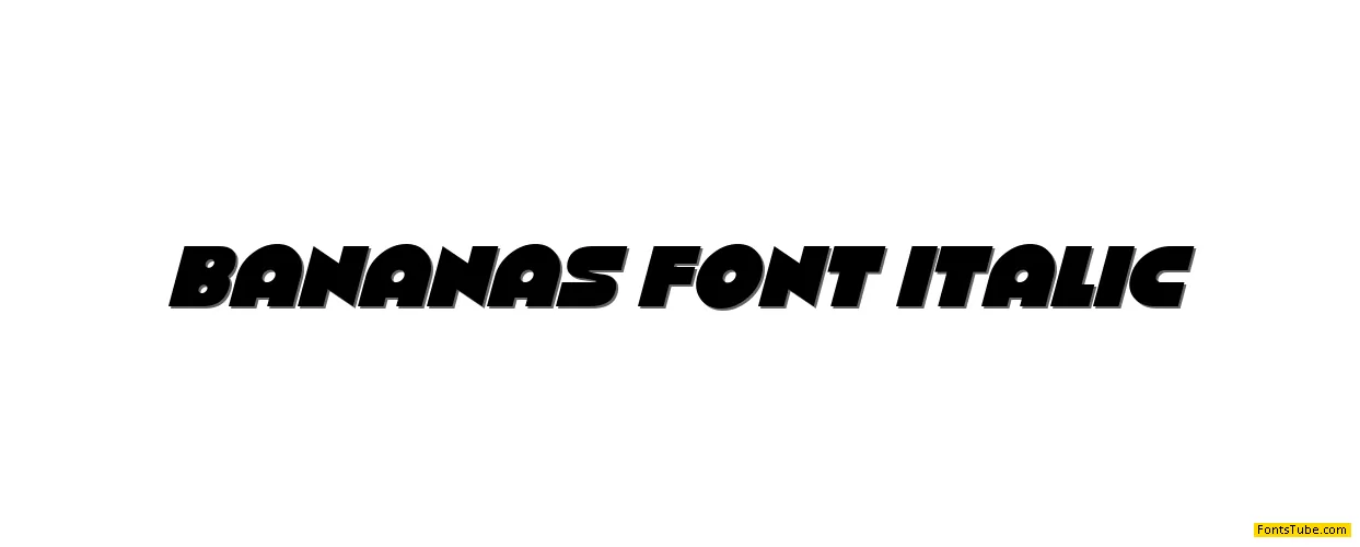 Bananas Font