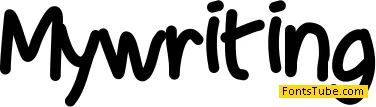 Mywriting Font