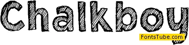 Chalkboy Font