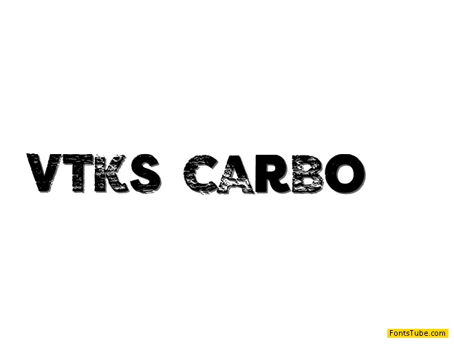 vtks carbo 753 Font