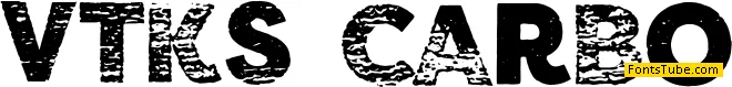 vtks carbo 753 Font