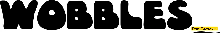 Wobbles Font