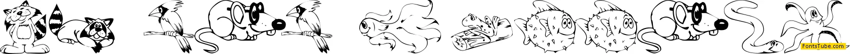 KR Lil Buddies Font