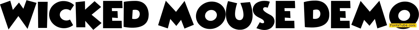 Wicked Mouse Font