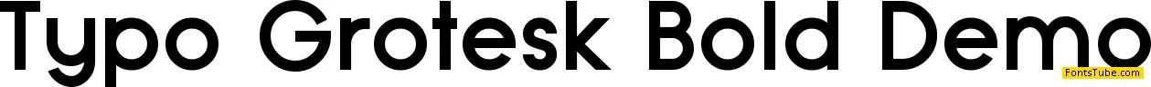Typo Grotesk Font Family