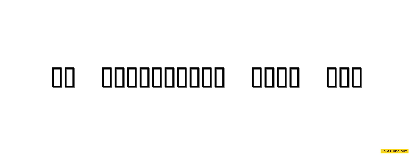 KR Valentines 2006 Six Font