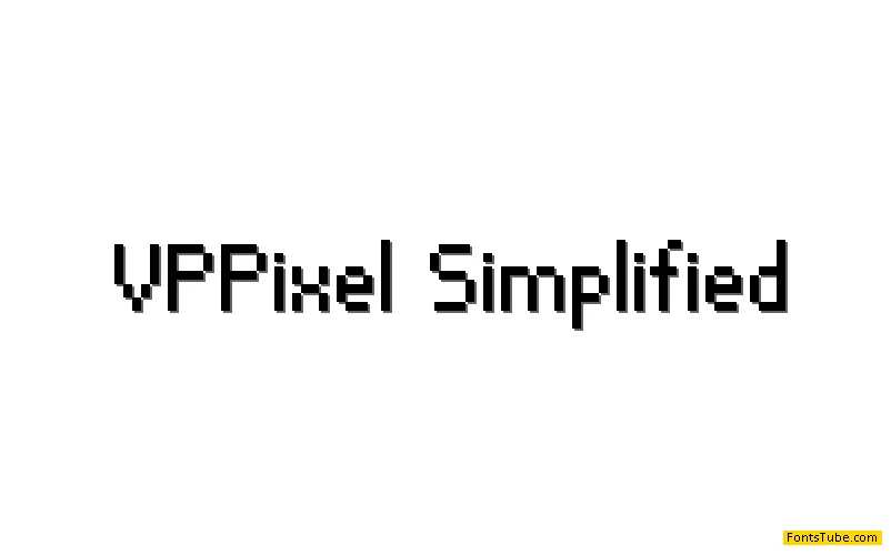 VP Pixel Font