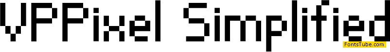 VP Pixel Font