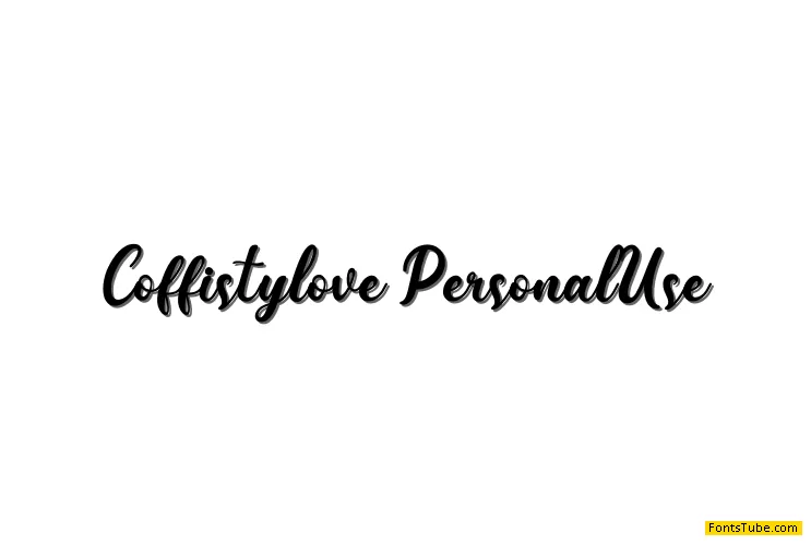Coffistylove Font