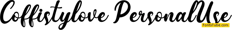 Coffistylove Font