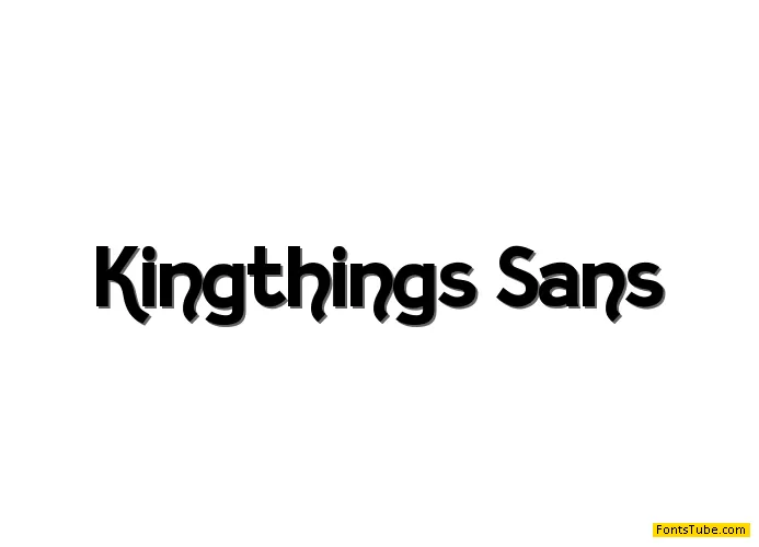 Kingthings Sans Font