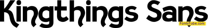 Kingthings Sans Font