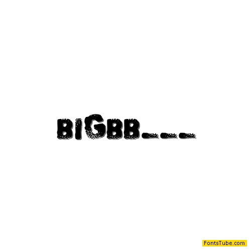 Big Bloke BB Font