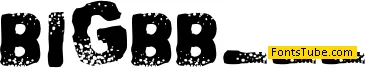 Big Bloke BB Font