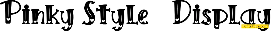 Pinky Style Font Family