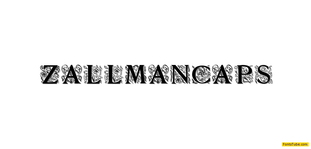 Zallman Caps Font