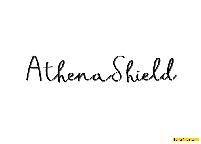 Athena Shield Font