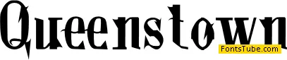 Queenstown Font