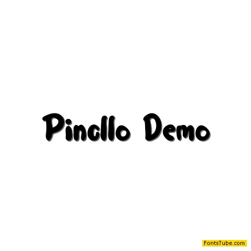Pincllo Demo Font