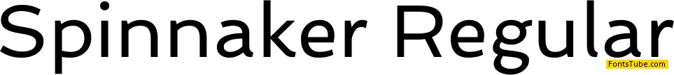 Spinnaker Font