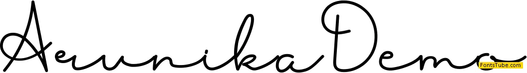 ArunikaDemo Font