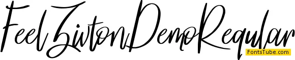 Feel Zivton Demo Font
