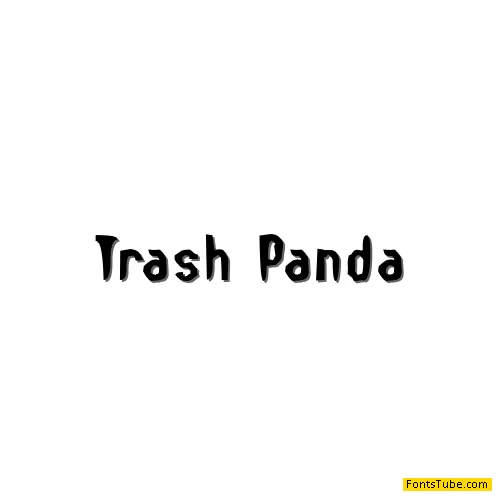 Trash Panda Font