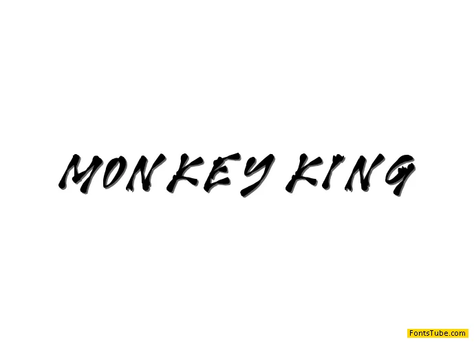 MONKEY KING Font