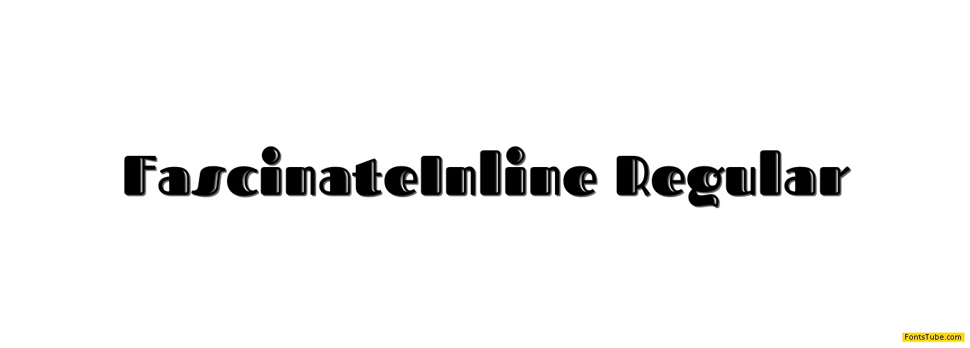 Fascinate Inline Font