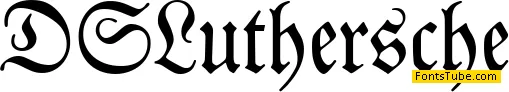 DS Luthersche Font Family