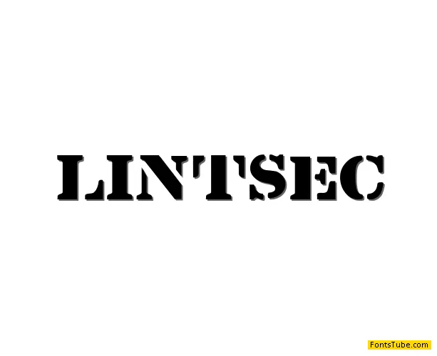 Lintsec Font