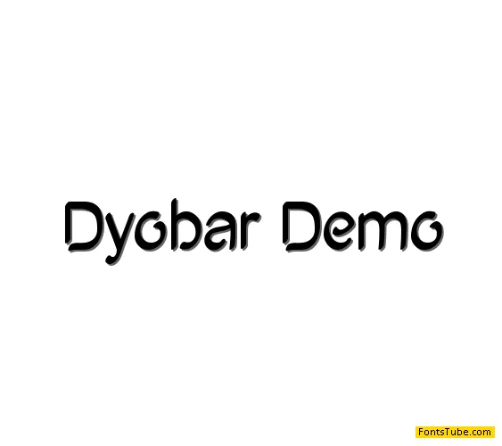 Dyobar Font