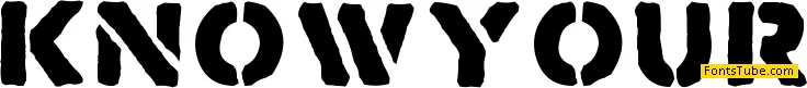 Know Your Product Font