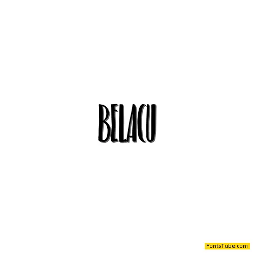 Belacu Font