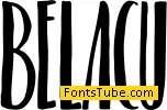 Belacu Font