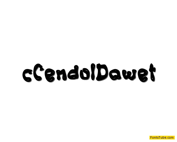 c Cendol Dawet