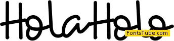Hola Holo Font