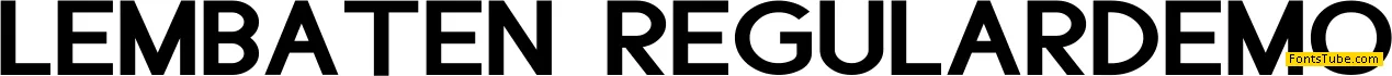 Lembaten Font Family