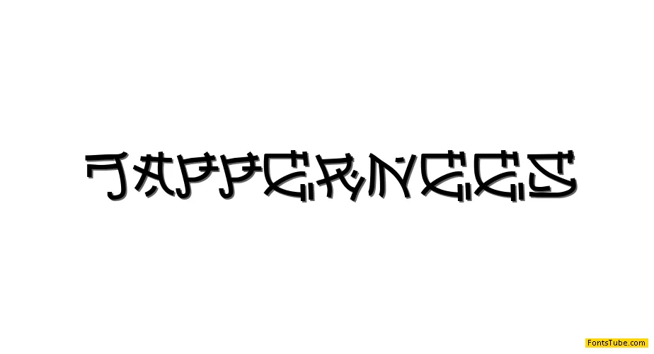 Japperneese Font